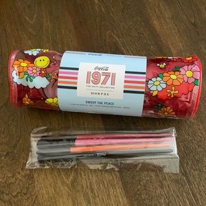 Coca-Cola x Morphe 5-Piece Eye Brush Set+Bag